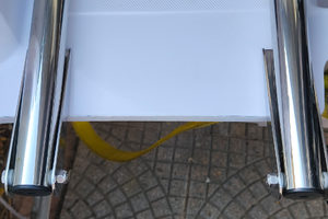 Scaletta inox 4 gradini