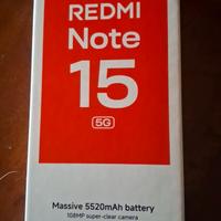 Redmi note 15
