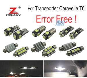 KIT 19 LAMPADE LED INTERNE PER VOLKSWAGEN VW CARAV