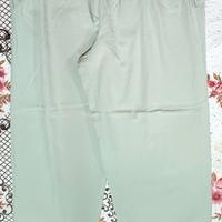 Pantaloni verde chiaro eleganti con tasche