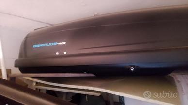 Box da tetto Bermude 4100 Pari nuovo,usato 1 volta