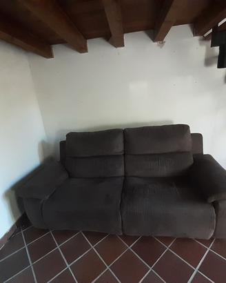 Divano in alcantara "Poltrone & Sofà"