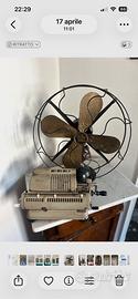 Ventilatore vintage e calcolatore