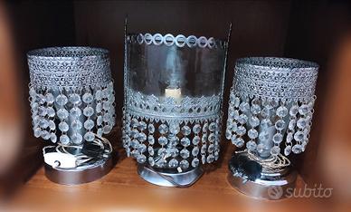 Trittico Abat Jour stile Liberty Anni 20/30