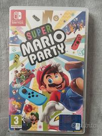 gioco super Mario party Nintendo switch 