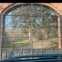 Cancello lavorato in ferro funzionante battuta Dx