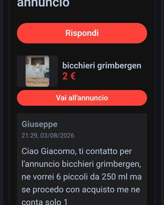 bicchieri grinbergen 