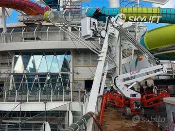 Piattaforma aerea ragno Easy Lift R210