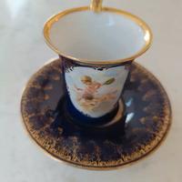 Tazza e piattino porcellana Vienna
