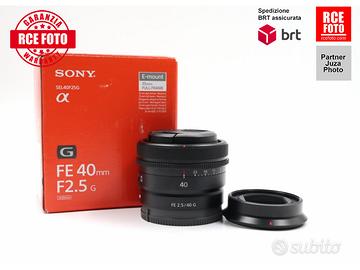 Sony FE 40 F2.5 G (Sony)