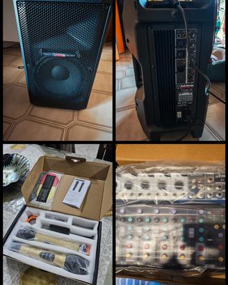 Impianto karaoke completo, come nuovo