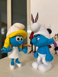 Set Puffetta & Puffo Brontolone