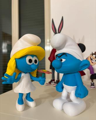 Set Puffetta & Puffo Brontolone