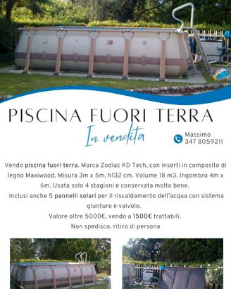Piscina fuori terra