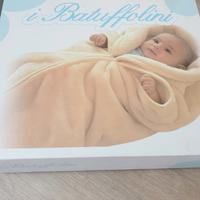 Mantellina in pile bimbo