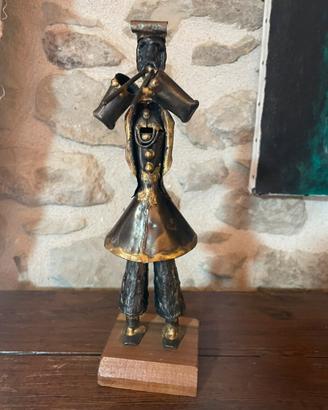 Antica scultura Sarda ferro battuto