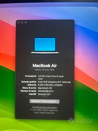 Macbbok air Retina 2018