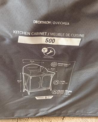 mobiletti per cucina da campeggio