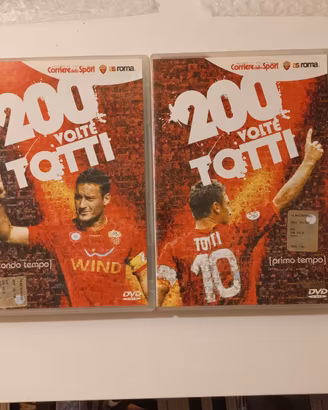 Dvd  200 volte totti