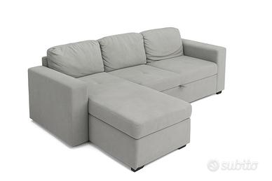 divano letto 3 posti con penisola a dx