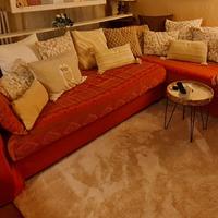 divano  a L tessuto Missoni