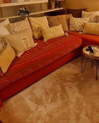 divano  a L tessuto Missoni