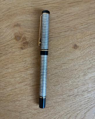 Penna Stilografica Vintage Grid Pattern