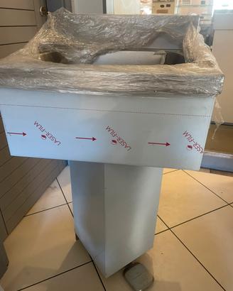 Lavamani in Acciaio Inox AISI 304 Comando a Pedale