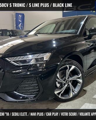 AUDI A3 SPB 35TFSI Stronic S line Sline BLACL LI
