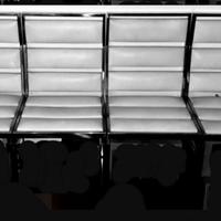 Sedie acciaio cromo anni 70