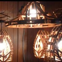 Lampadario artigianale 