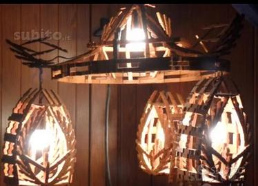 Lampadario artigianale 
