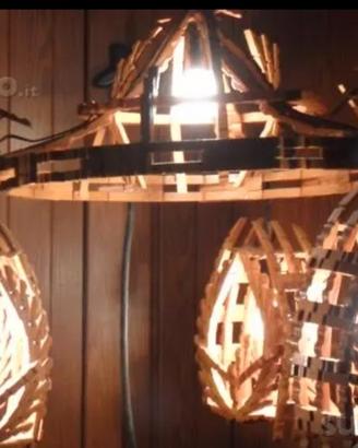 Lampadario artigianale 