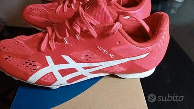 Scarpe chiodate Asics Hyper md 8 taglia EU 40.5