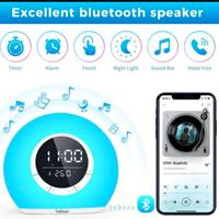 Luce notturna Altoparlante Bluetooth comodino RGB