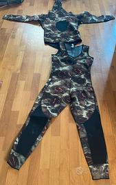 Muta sub best hunter 3 mm taglia M pari al nuovo