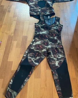 Muta sub best hunter 3 mm taglia M pari al nuovo