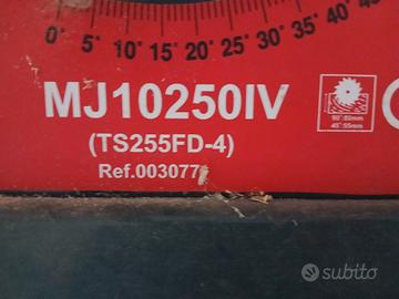 sega circolare  da  banco