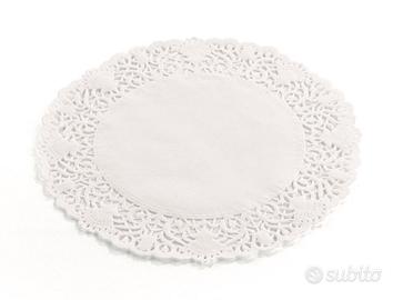 FOGLI IN CARTA PIZZO TONDI cm. 32 PZ. 250