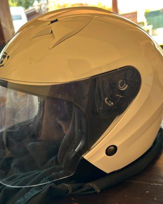 Casco jet moto