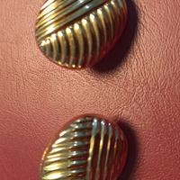 ORECCHINI Oro giallo righe