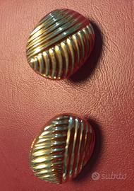 ORECCHINI Oro giallo righe