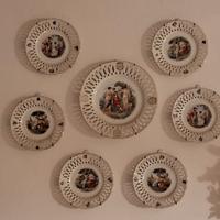 Servizio piatti vintage