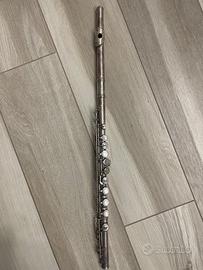 Flauto traverso con custodia