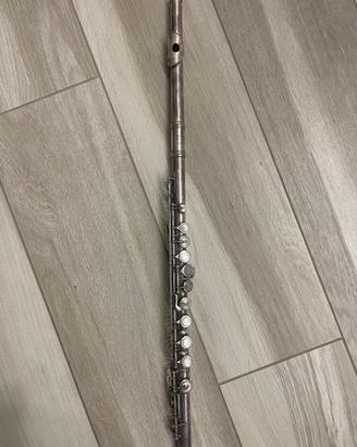 Flauto traverso con custodia