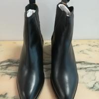 Stivaletti marca"CINTI"pelle con riport Leopardato