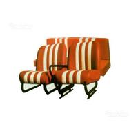 Sedili per Citroen Mehari completi arancio/bianco