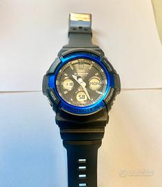 Orologio casio g-shock nero/blu
