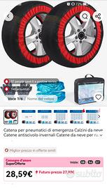 #calzeneve #catene #ruote  16 17 18 19 20 21