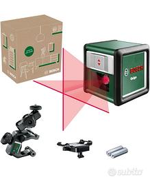 Livella laser a croce Quigo della BOSCH